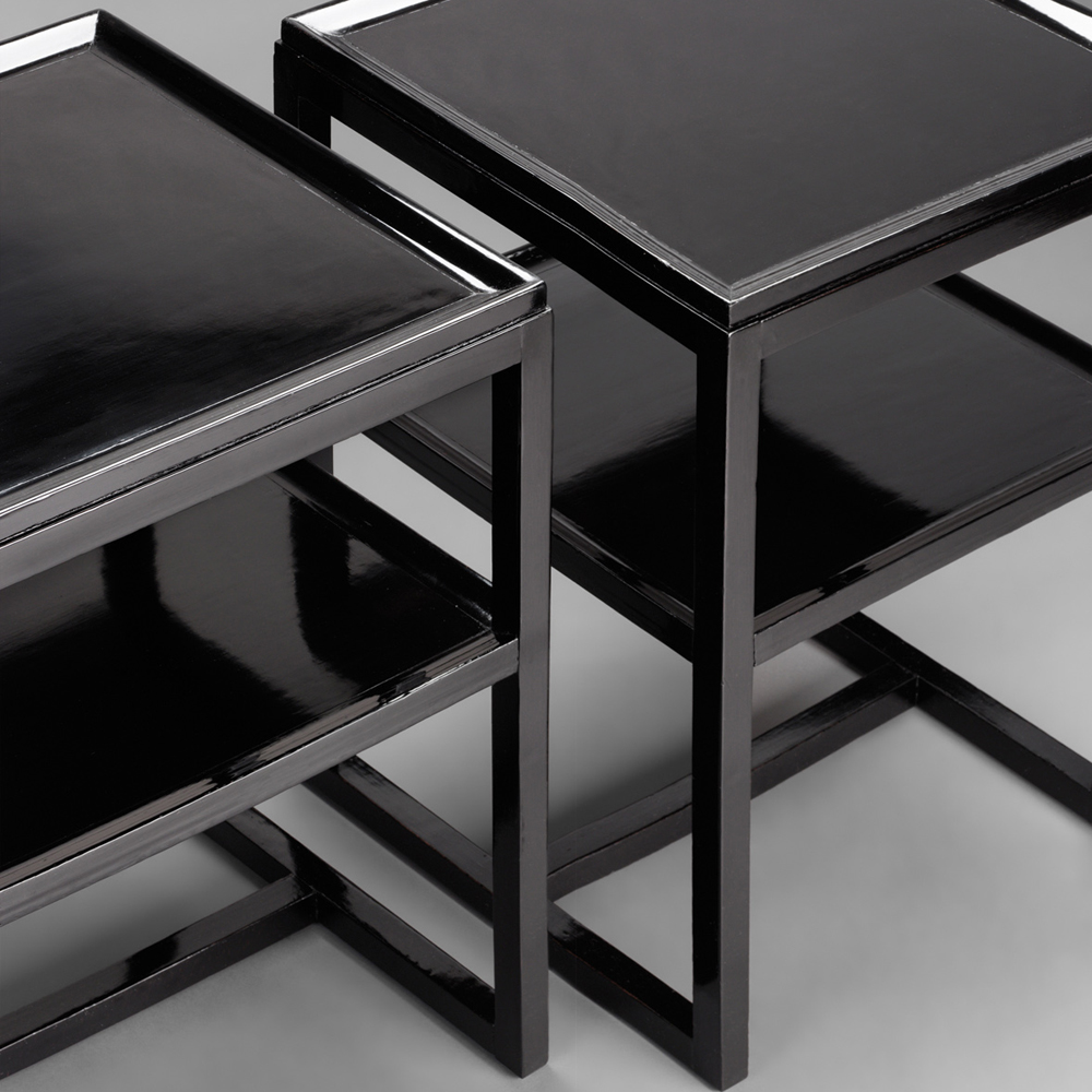Pair of side tables